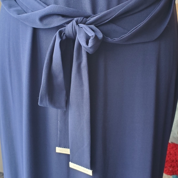 Michael Kors Chain Embellished Popover Maxi Dress - Picture 6 of 13